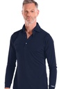 Herren Polo Tanzshirt "MARIO" blau